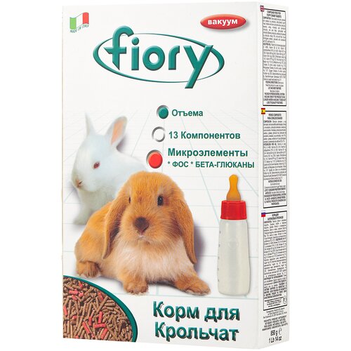  Корм для крольчат Fiory Superpremium Puppypellet 850 г