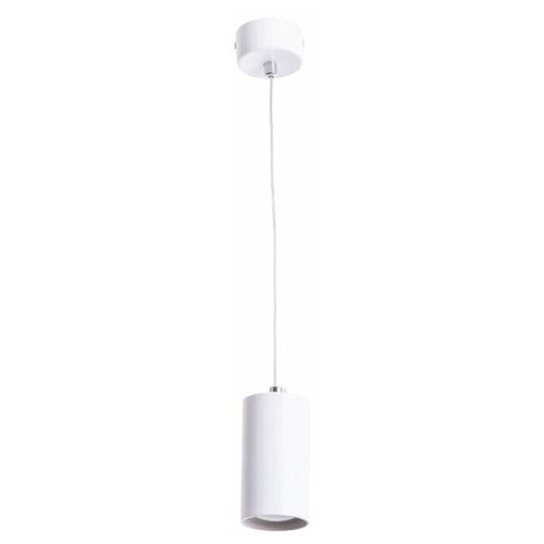 Потолочный светильник Arte Lamp Canopus A1516SP-1WH, GU10, 35 Вт, кол-во ламп: 1 шт., цвет арматуры: белый, цвет плафона: белый