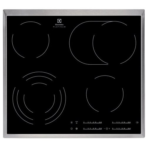 Варочные панели  Беру Электрическая варочная панель Electrolux EHF 96547 XK