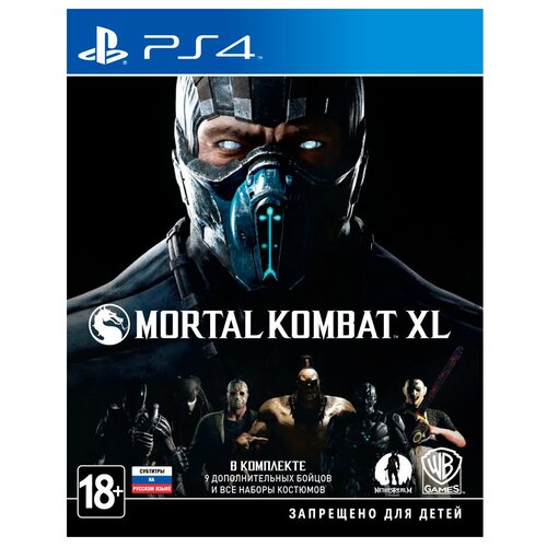 Игра для PlayStation 4 Mortal Kombat XL, русские субтитры