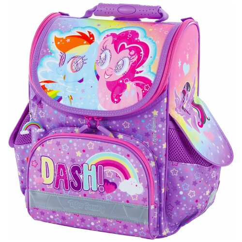 TIGER FAMILY Ранец Nature Quest Rainbow Dash & Pinkie Pie (228969), сиреневый
