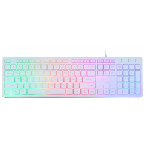 Клавиатура OKLICK 550ML White USB