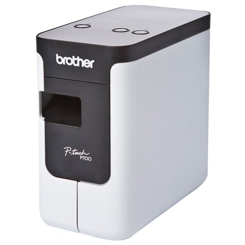 Термотрансферный принтер этикеток Brother PT-P700 черный/белый