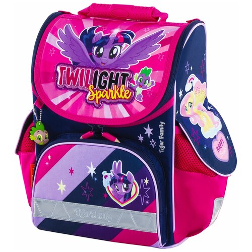 TIGER FAMILY Ранец Nature Quest Twilight Sparkle (228970), розовый/синий