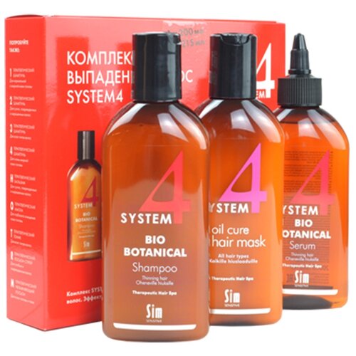   Беру Sim Sensitive Набор Комплекс от выпадения волос System 4 standart