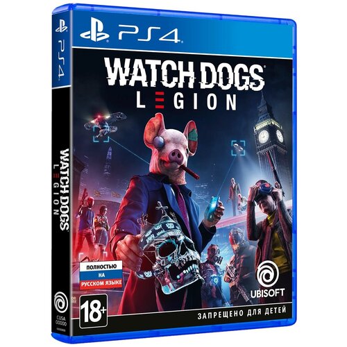 Игра для PlayStation 4 Watch Dogs: Legion, полностью на русском языке