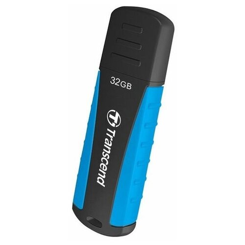 Флешка Transcend JetFlash 810 32 GB, черный/голубой