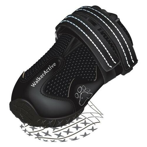 Одежда и обувь Ботинки для собак Walker Active, L, 2 шт, Trixie (19465)