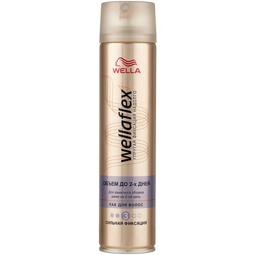 Wella Лак для волос Wellaflex Объем до 2 дней, сильная фиксация, 250 мл