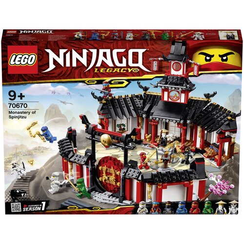 Конструктор LEGO Ninjago 70670 Монастырь Кружитцу