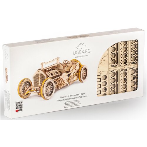 Сборная модель UGEARS Спорткар U-9 Гран-при 70044