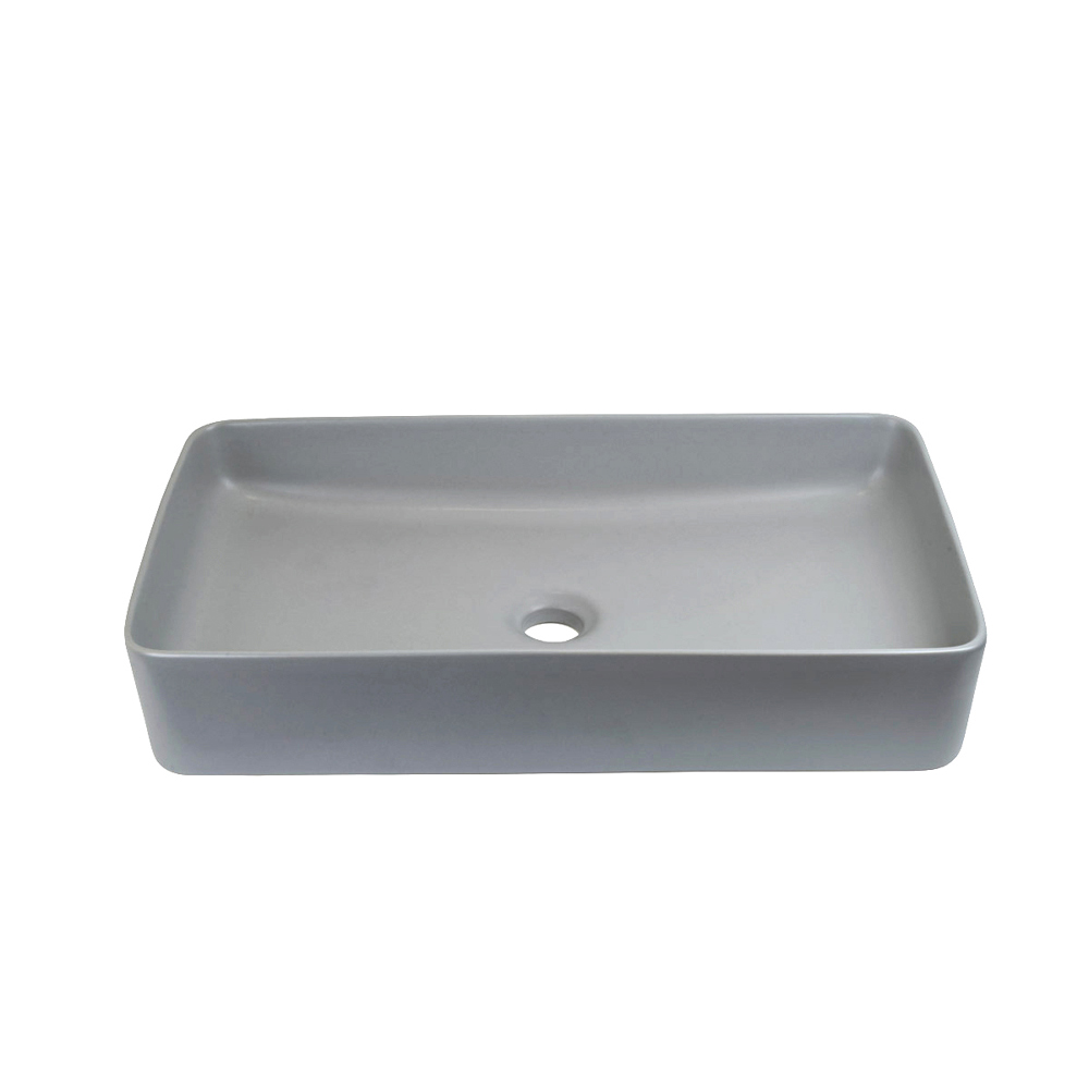 Раковина Bronze De Luxe Scandi 6145-GM серая