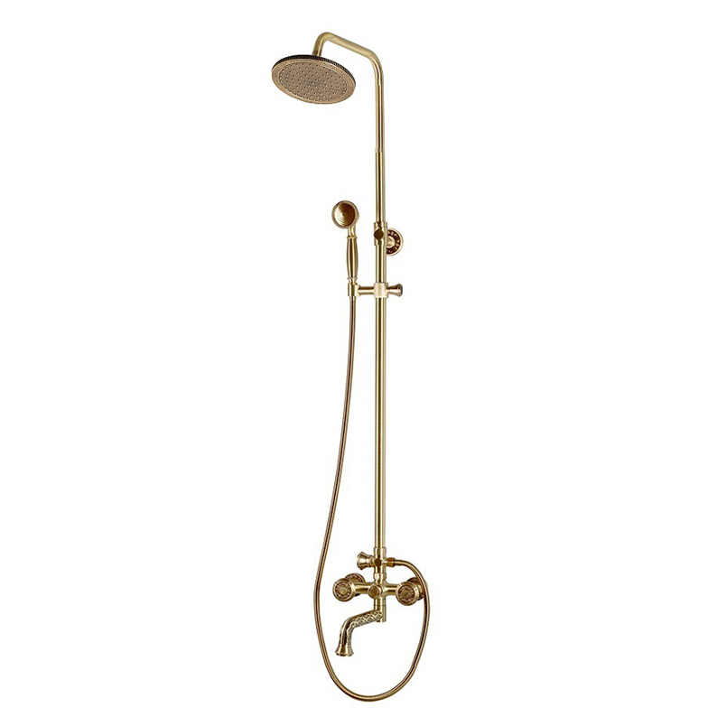 Душевая стойка Bronze De Luxe Royal 10121PR