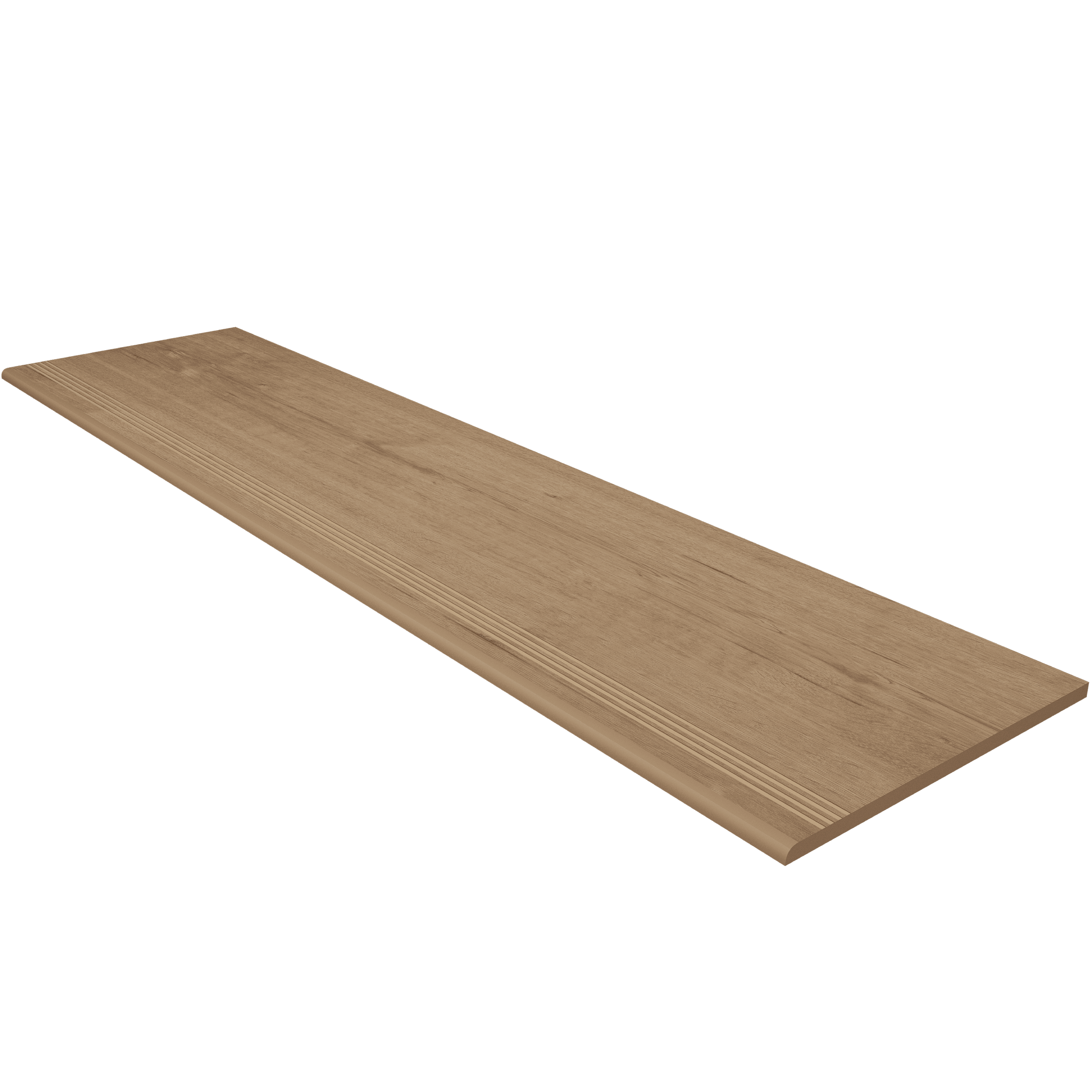 Ступень Estima Classic Wood Rusty Beige CW03 Непол. с насечками 30x120