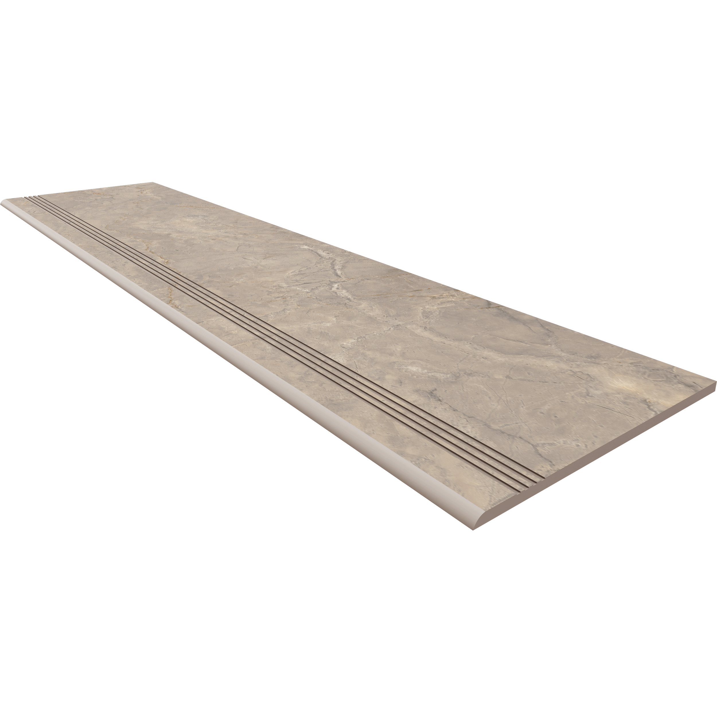 Ступень Estima Bernini Beige BR02 С насечками Непол. 30x120