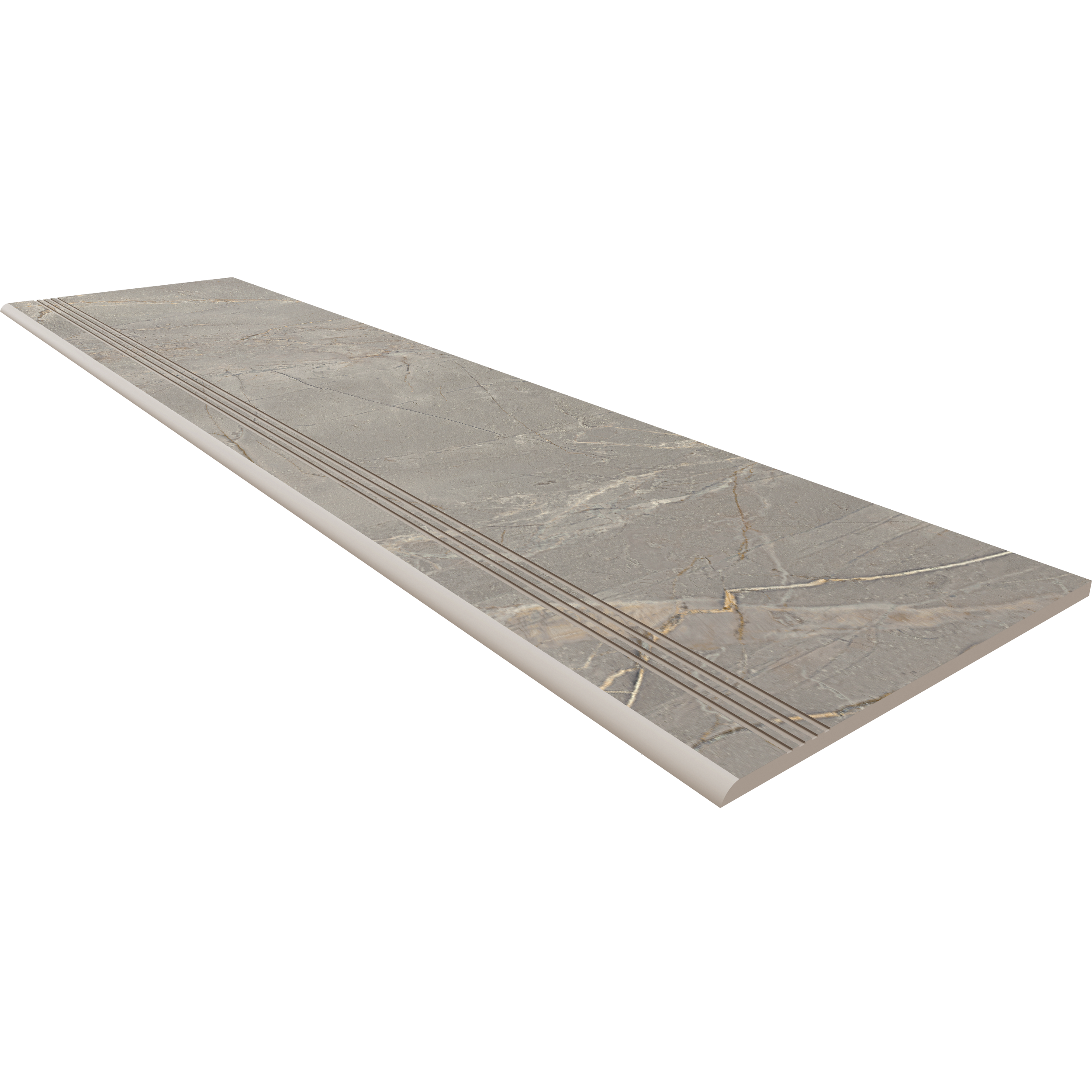 Ступень Estima Bernini Grey BR03 С насечками Непол. 30x120