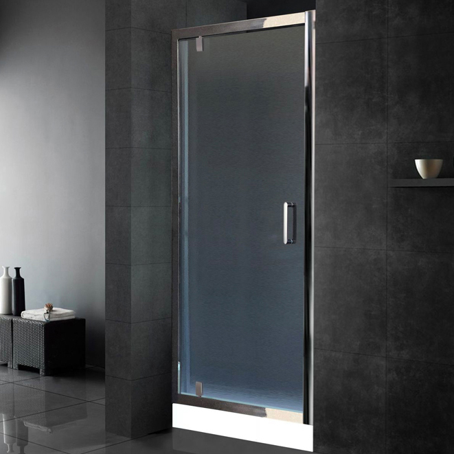 Душевые двери Royal Bath RB HV-C-CH 80x185 рифленое