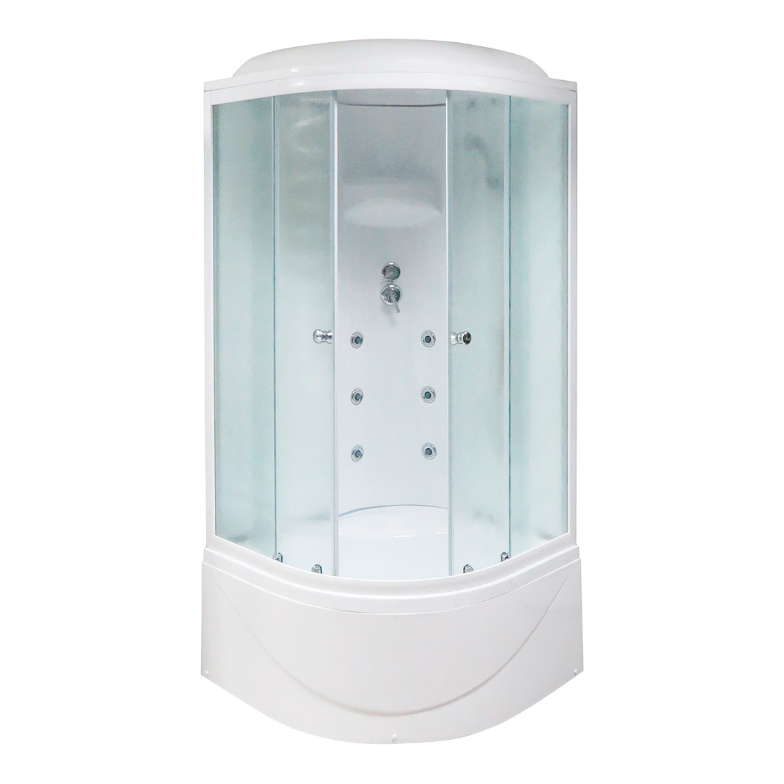 Душевая кабина Royal Bath 90BK3-WC белое/шиншилла
