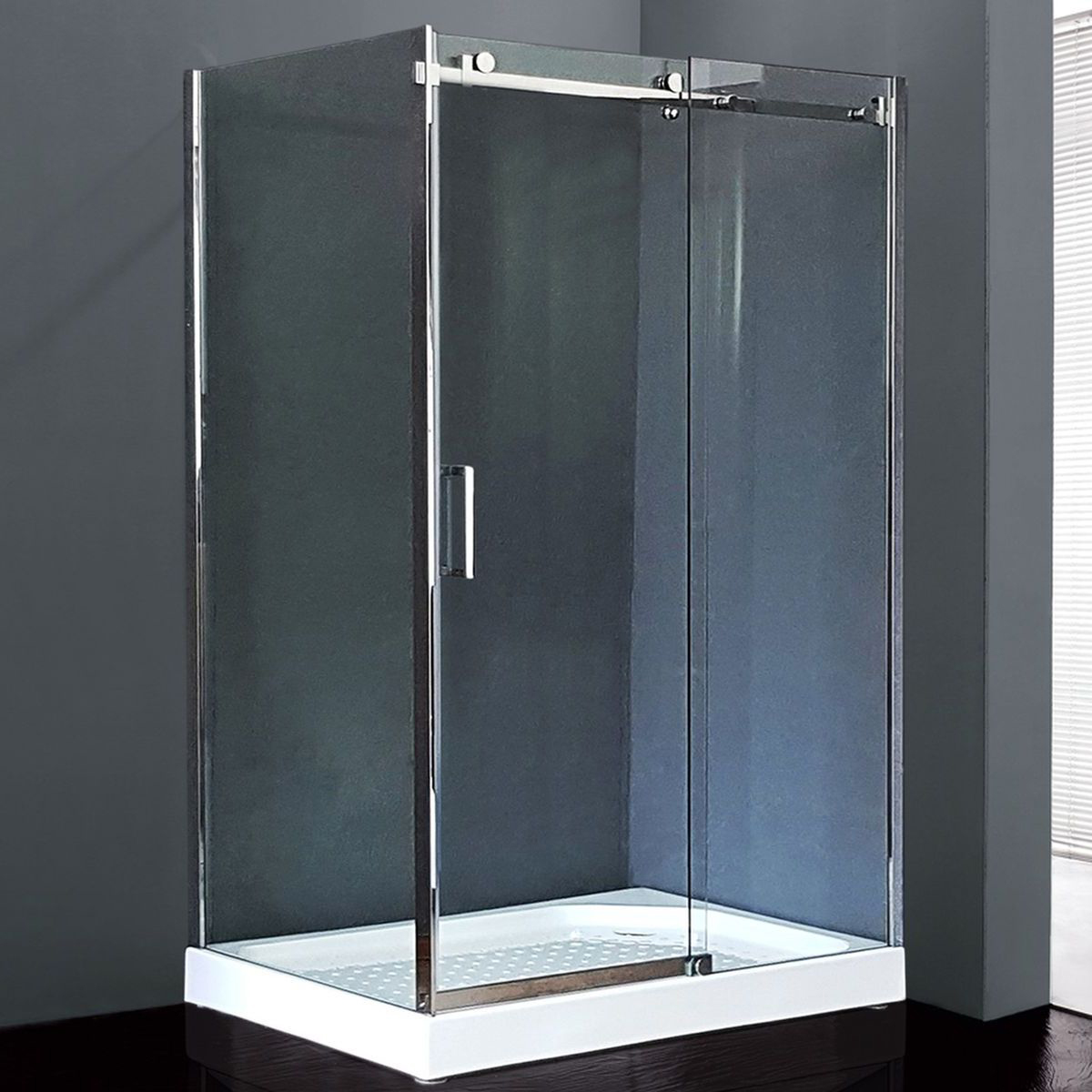 Душевой уголок Royal Bath RB9012B-R 120х90 прозрачное без поддона