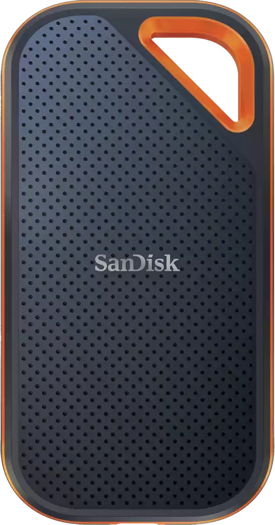 Внешние жесткие диски (HDD), SSD Накопитель внешний SSD 1 Тб SanDisk Extreme Pro Portable V2 (SDSSDE81-1T00-G25) USB 3.0 темно-серый