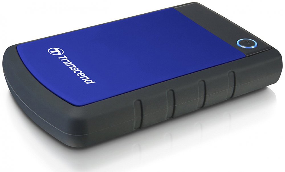   BeCompact Внешний жесткий диск 4 Тб Transcend StoreJet 25H3 (TS4TSJ25H3B) Micro USB Type-B, синий