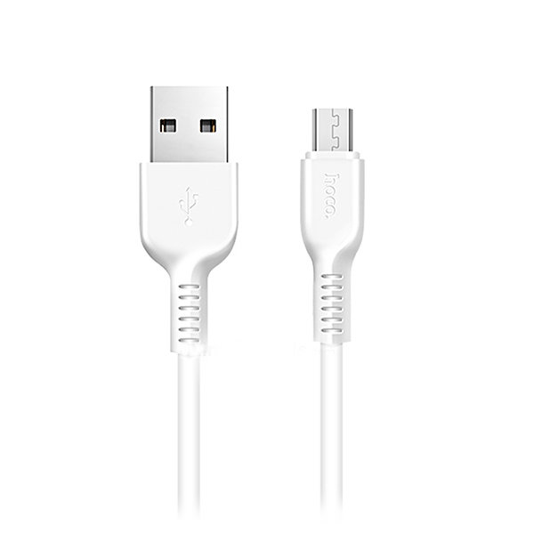 Кабель HOCO X13 Easy charged Micro-USB (L=1M), White