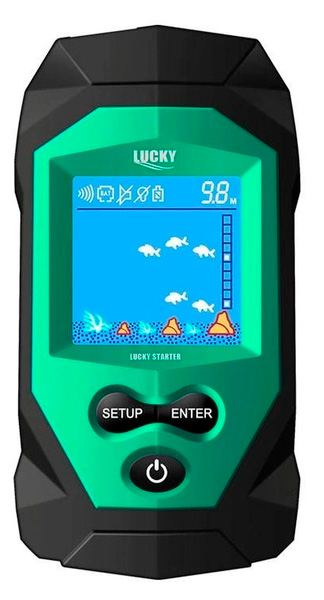 Подводные камеры и эхолоты  Каркам Эхолот LUCKY Portative Echo Sounder FL068-T