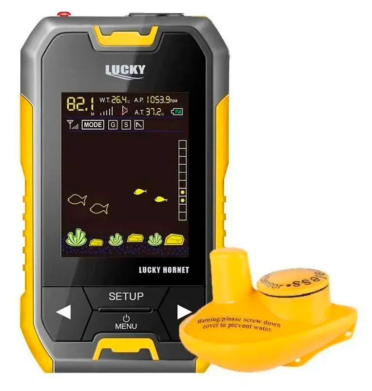   Каркам Эхолот LUCKY Portative Echo Sounder FL218TPA-W