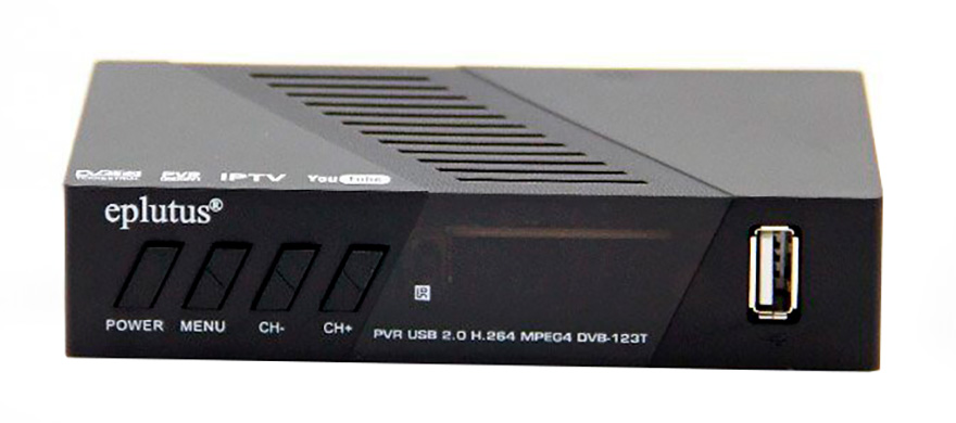 Цифровой HD TV-тюнер Eplutus DVB-123T