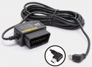   Каркам Адаптер питания CARCAM OBD2-5V Mini-USB L