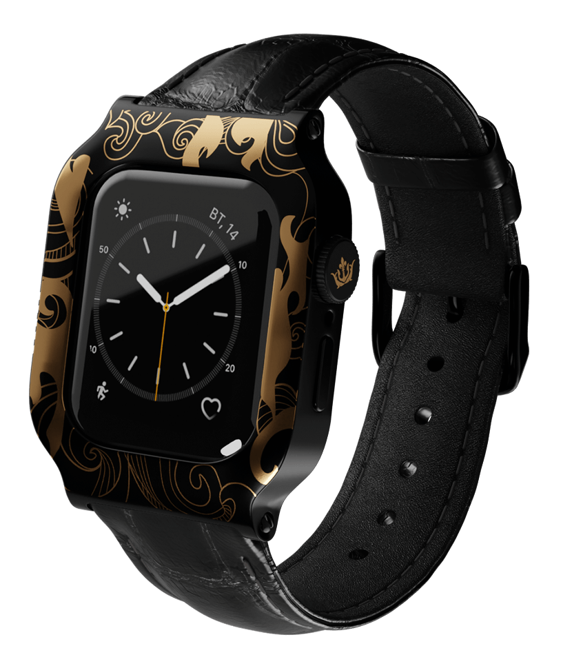 Apple Watch 7  Caviar Titanium flame