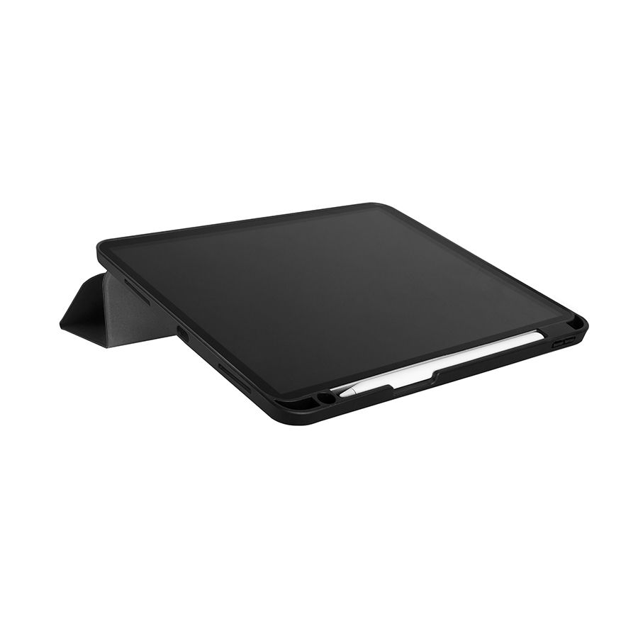 Чехол-книжка Uniq Transforma для iPad Pro 12.9 (5-го поколения) 12.9″, полиуретан, черный