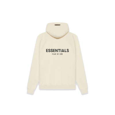 ESSENTIALS Pull-Over Hoodie Buttercream (SS21)