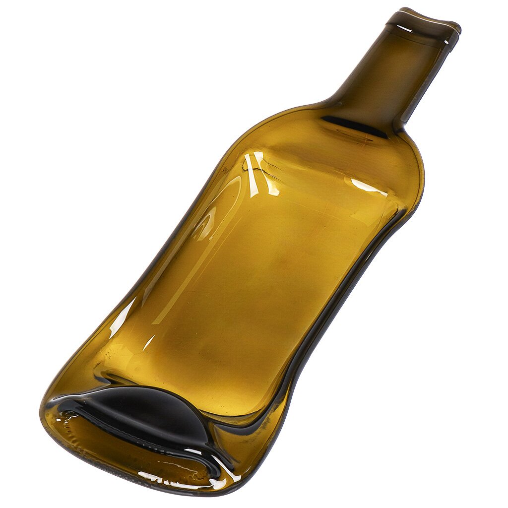  Менажница стекло, 31х15.5х4.5 см, 1 секция, Декостек, Винная бутылка
