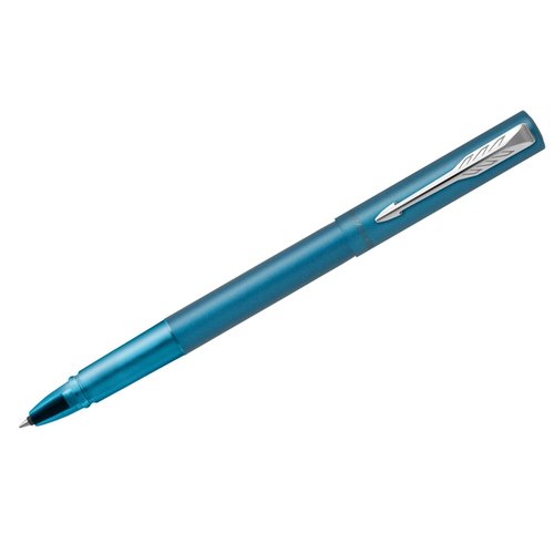 Ручки-роллеры Ручка-роллер Parker Vector XL Teal, синяя, черные чернила, 0,8 мм