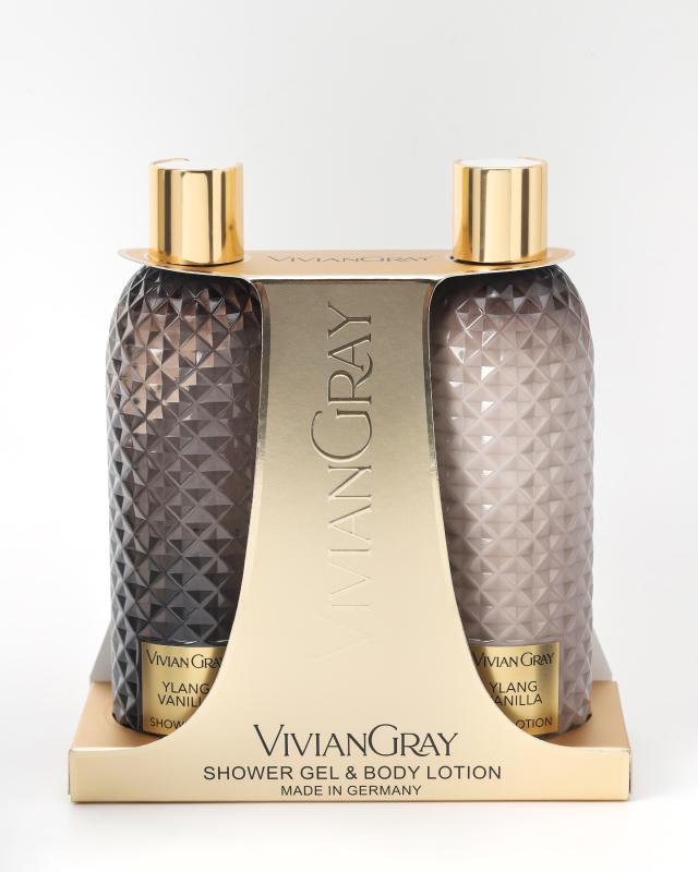 Набор Ylang & Vanilla: гель д/душа и крем д/тела, 2х300 мл