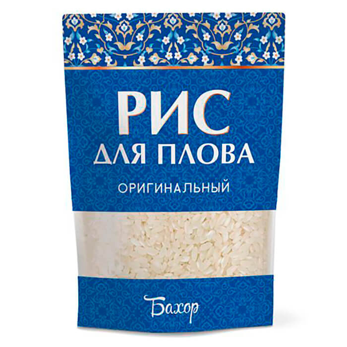 Крупа рис Бахор 700г для плова оригинальный