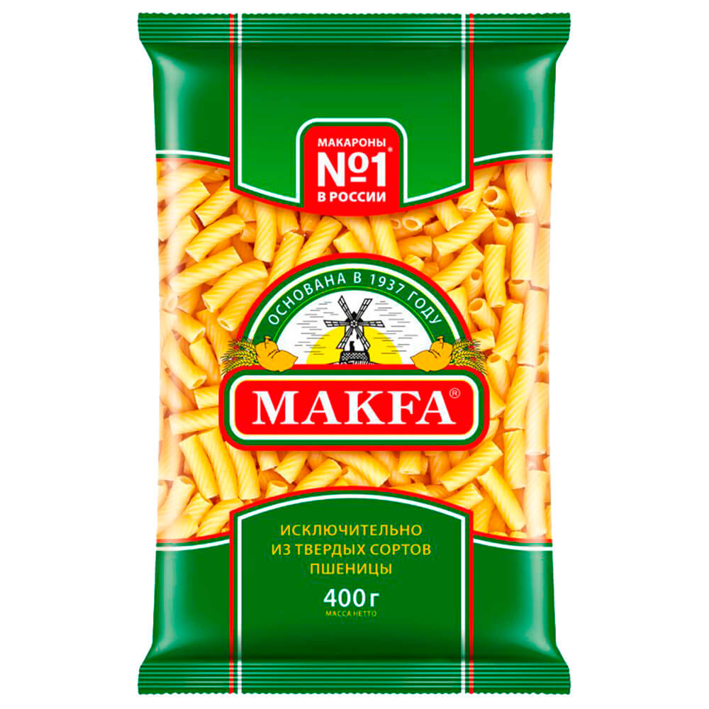  Макароны MAKFA 400г Рожки