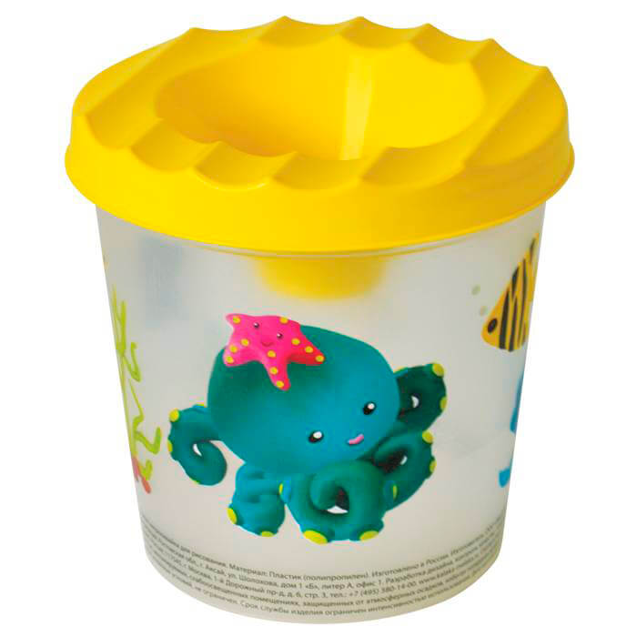 Стакан-непроливайка Каляка-маляка морские истории 250мл с принтом пластик снкм-ми