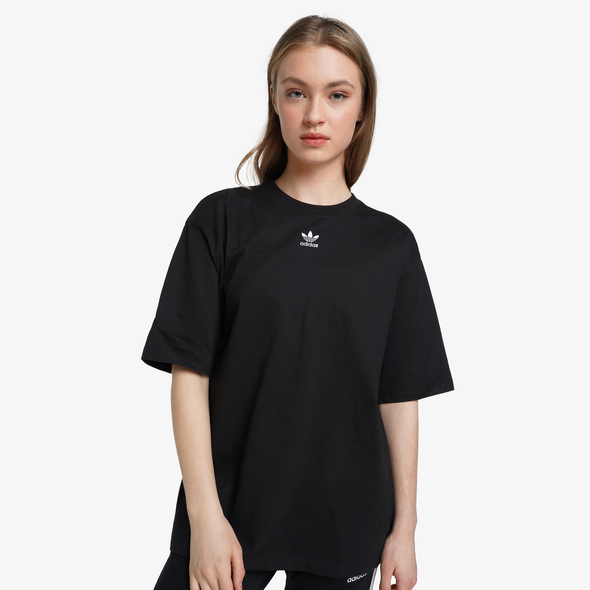 Женская футболка adidas, Черный