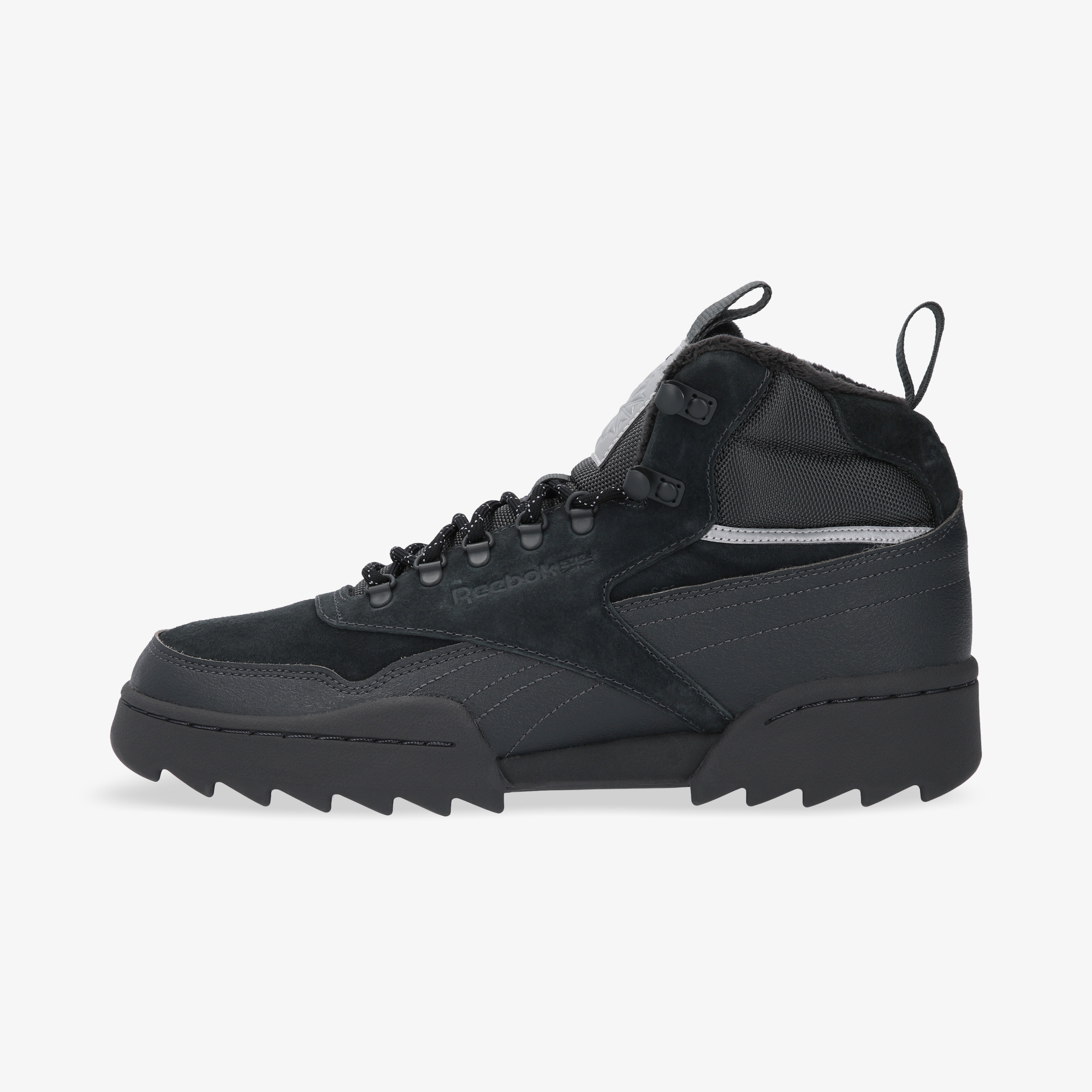 Новая коллекция  Urban Vibes Мужские кеды Reebok Exofit Hi Plus Ripple, Серый