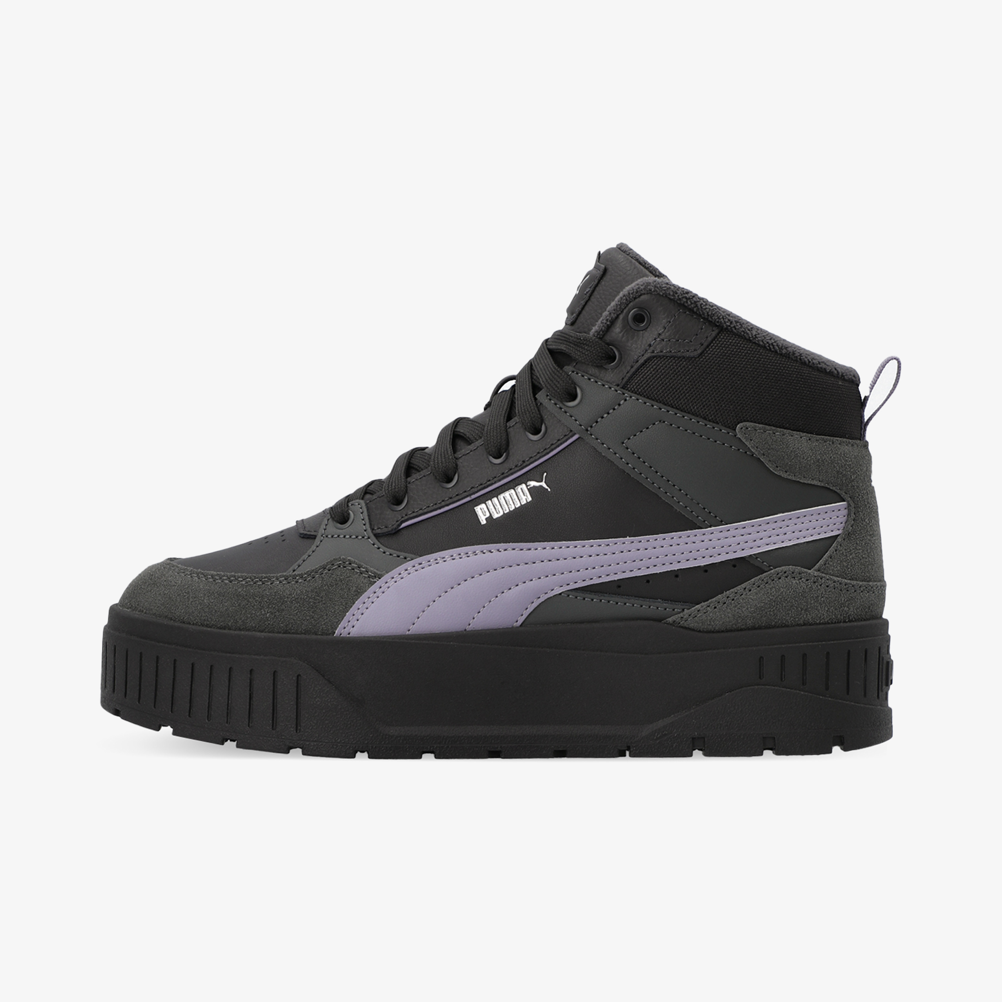 Кроссовки и кеды  Urban Vibes Женские кеды PUMA Karmen Ii Idol Mid Wtr, Серый