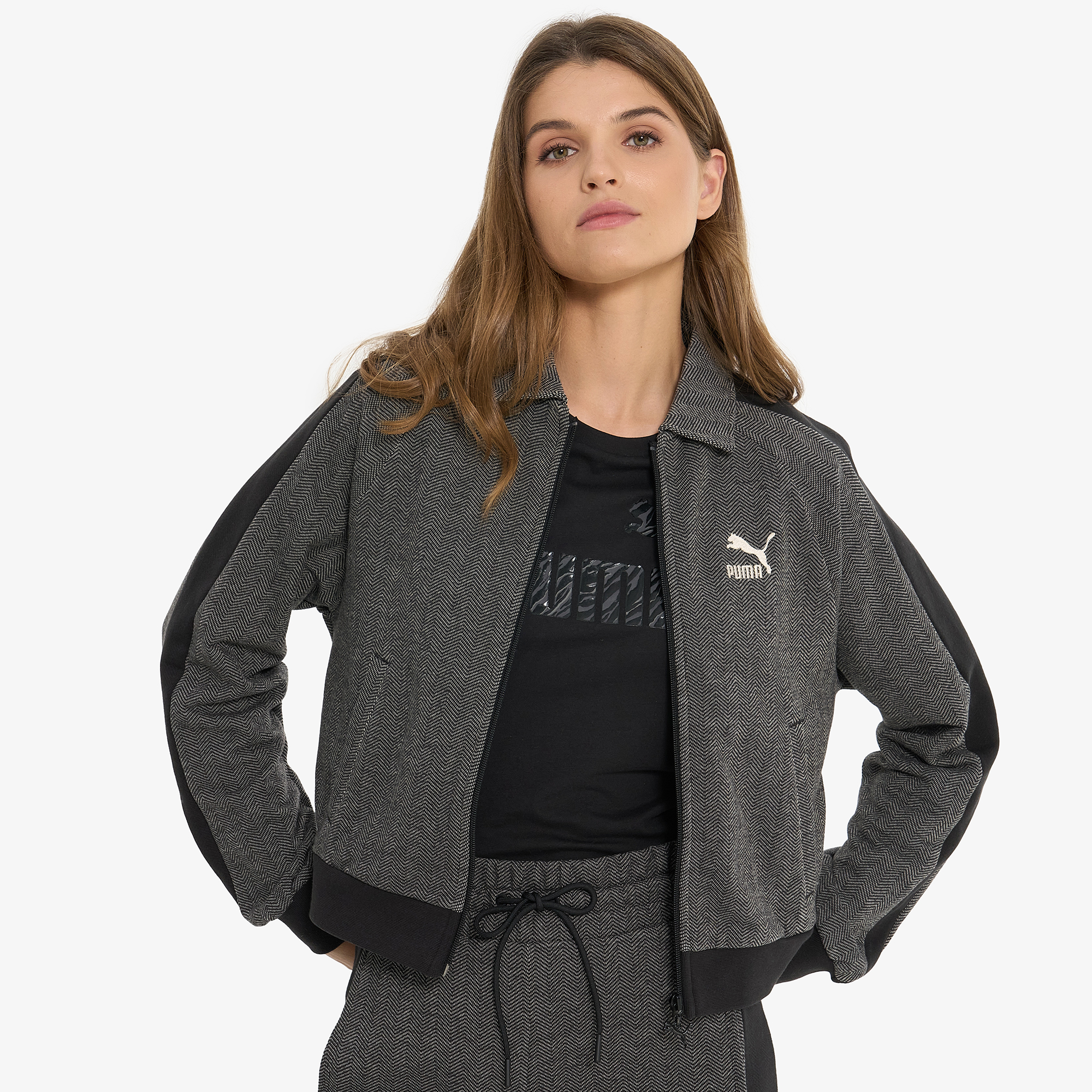 Толстовки и худи  Urban Vibes Женская толстовка PUMA, Зеленый