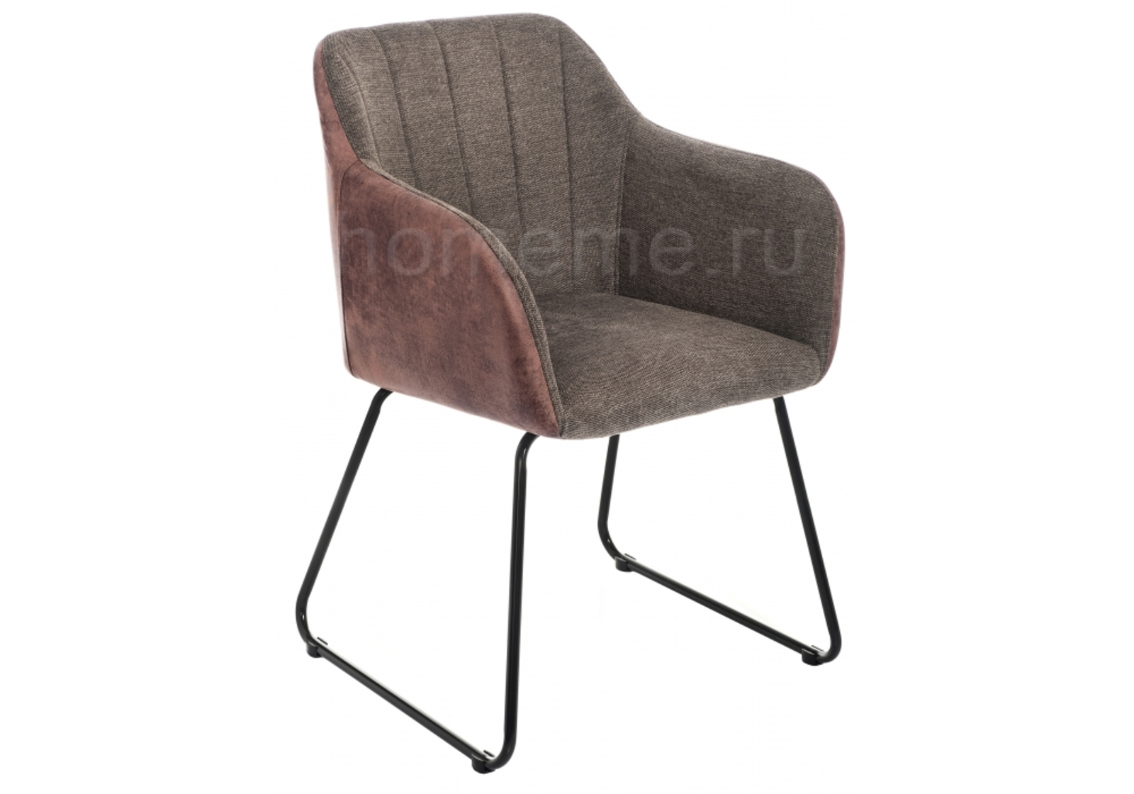 Металлокаркасные стулья Стул Stef grey / dark red 11555 Stef grey / dark red 11555 (18361)
