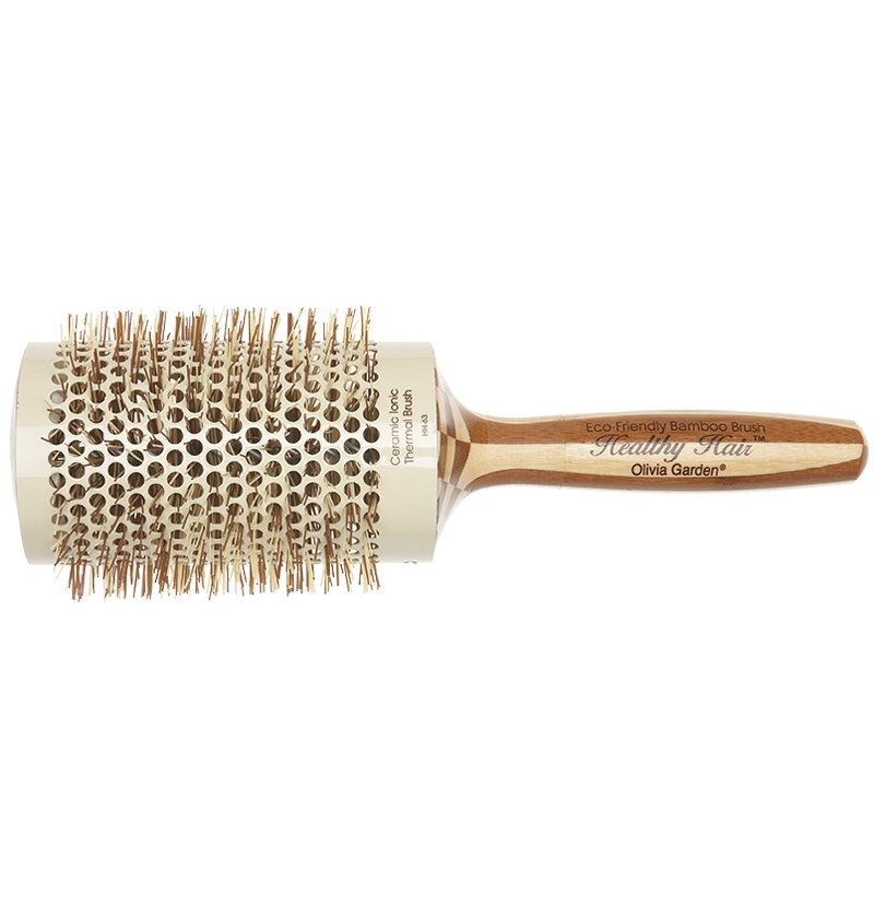   COSSALE Olivia Garden - Оливия Гарден Термобрашинг для укладки волос керамический + ион бамбуковый 63 мм -