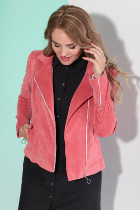   Presli By Куртка Angelina & Co 371 темно-розовый