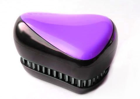 Расческа для волос Compact Styler, фиолетовый, (Компакт Стайлер), для распутывания мокрых и кудрявых волос