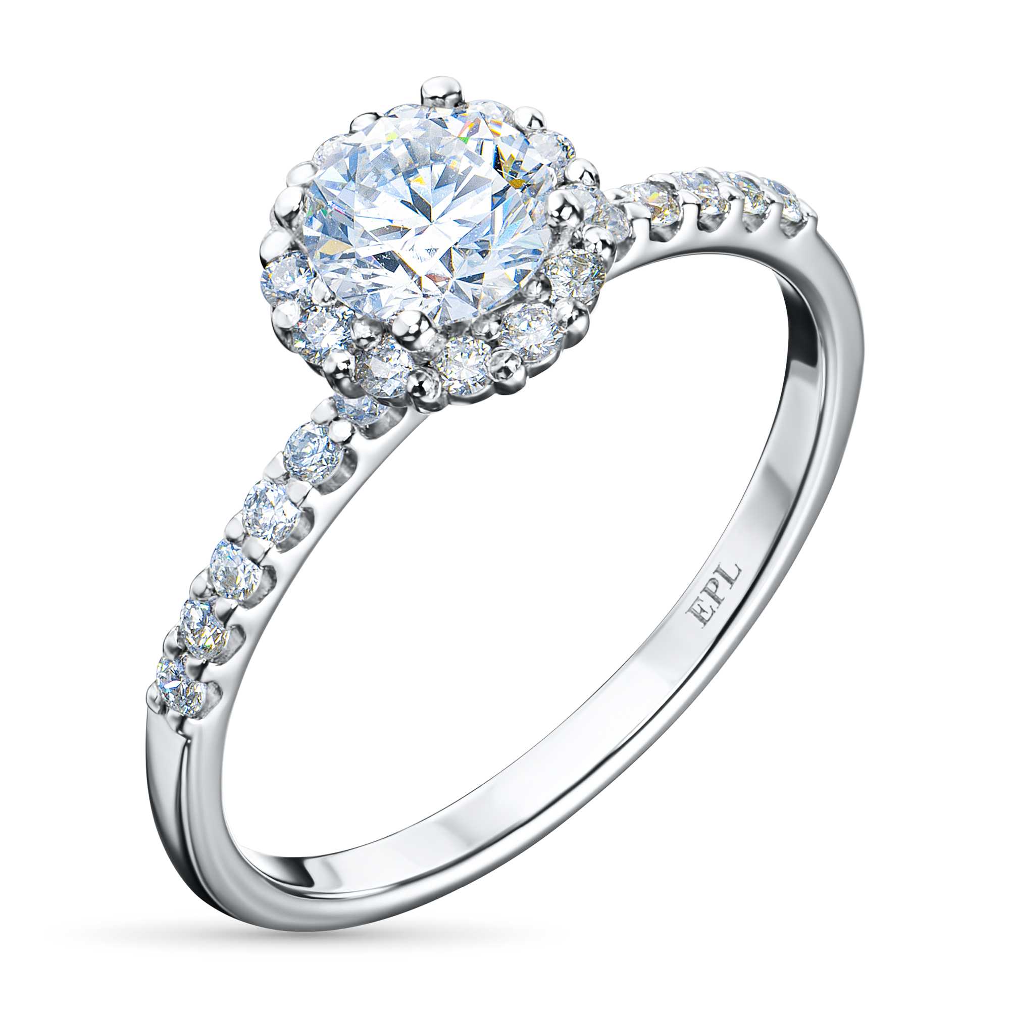 Кольцо из белого золота э4712кц06165200_white