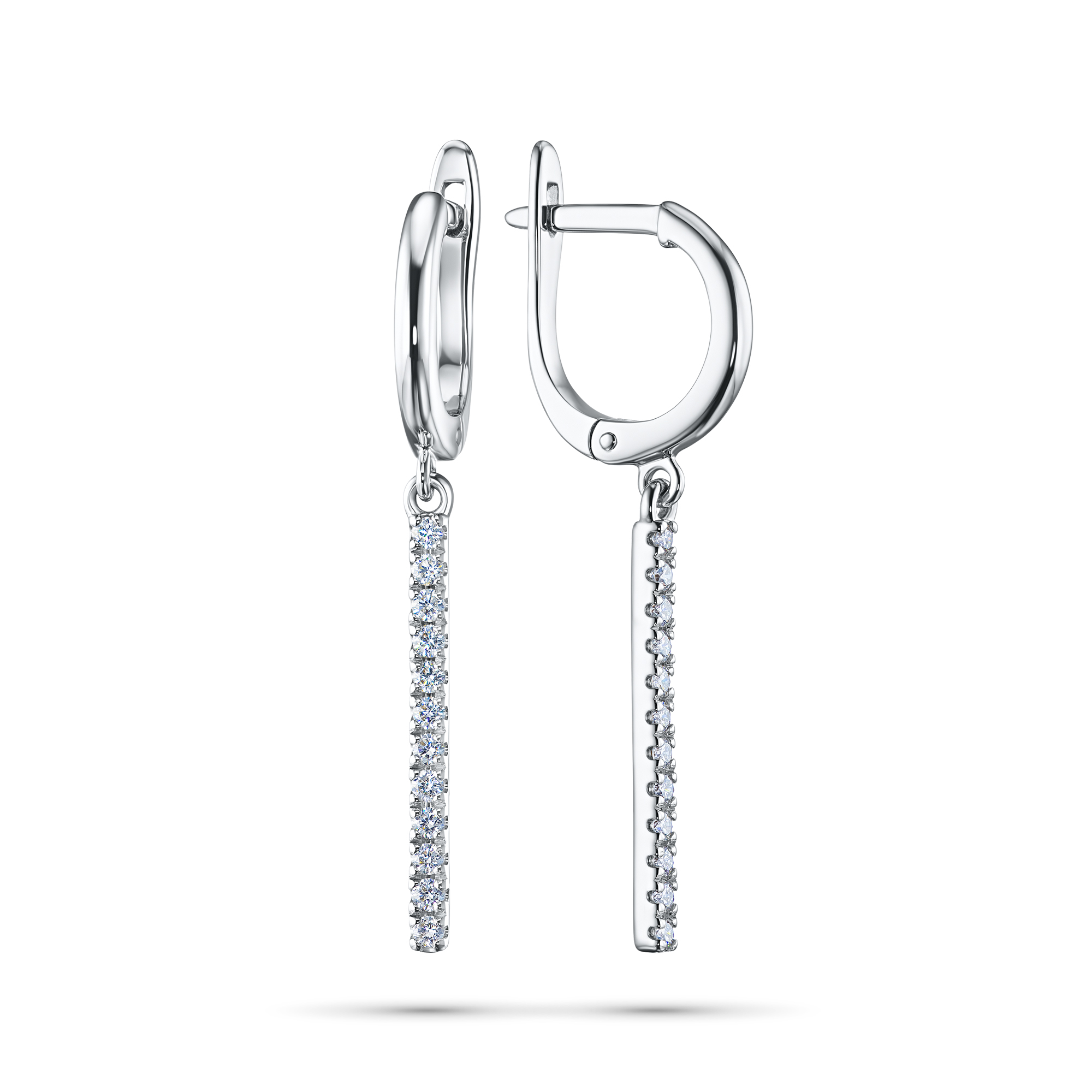 Серьги из серебра э0612сг01183500