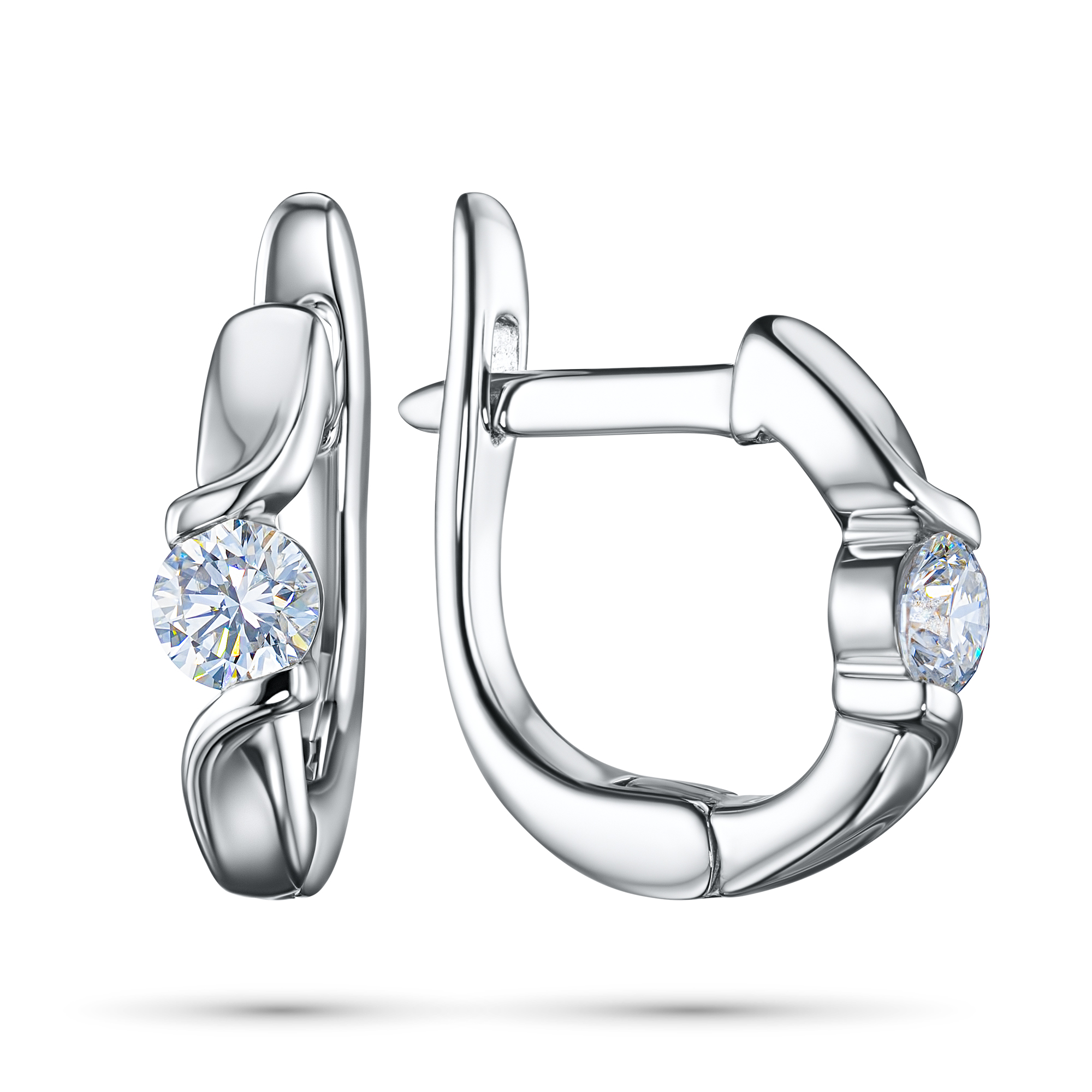 Серьги из серебра э0612сг03137900